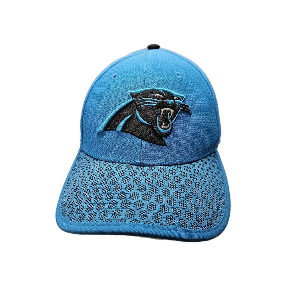 Carolina Panthers NFL New Era 39Thirty Blue Hat Cap Flex Fit Size Small-Medium